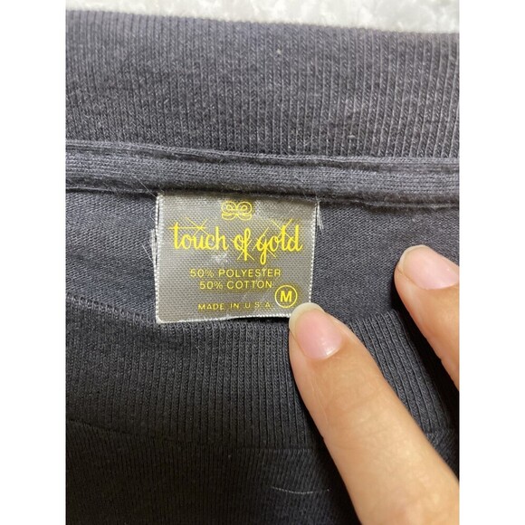 Vintage Mark Collie Tour T-Shirt Womens M Black 90s Country Concert Promo 1992 - Picture 8 of 10